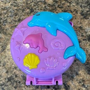 Polly Pocket Dolls Playset Dolphin Rescue & Play Compact No Dolls